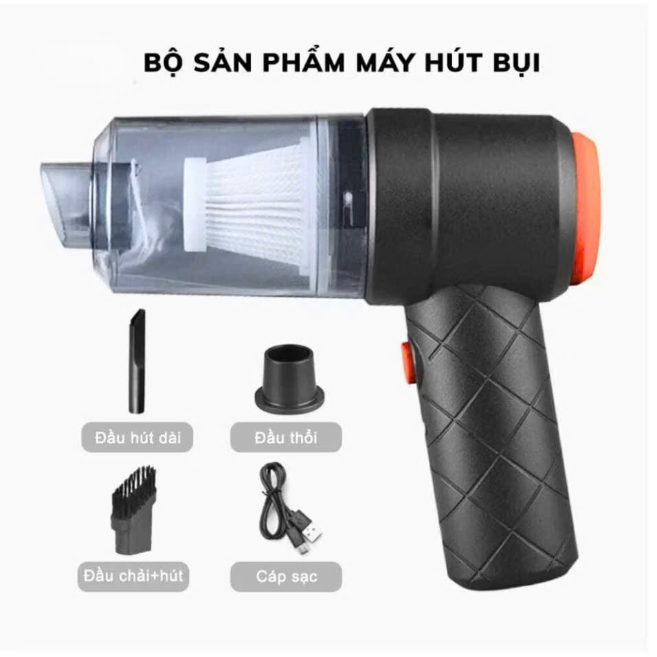 Máy hút bụi mini cầm tay không dây (bảo hành đổi trả 10 ngày)