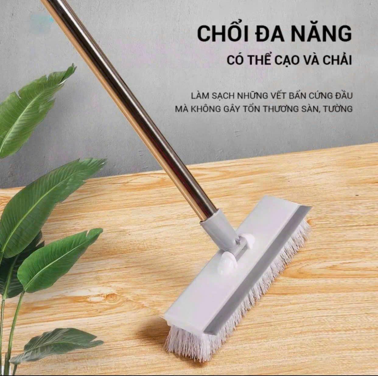 Chổi Chà Sàn, Chổi Lau Sàn Nước, Quét Nhà Tắm Tiện Lợi