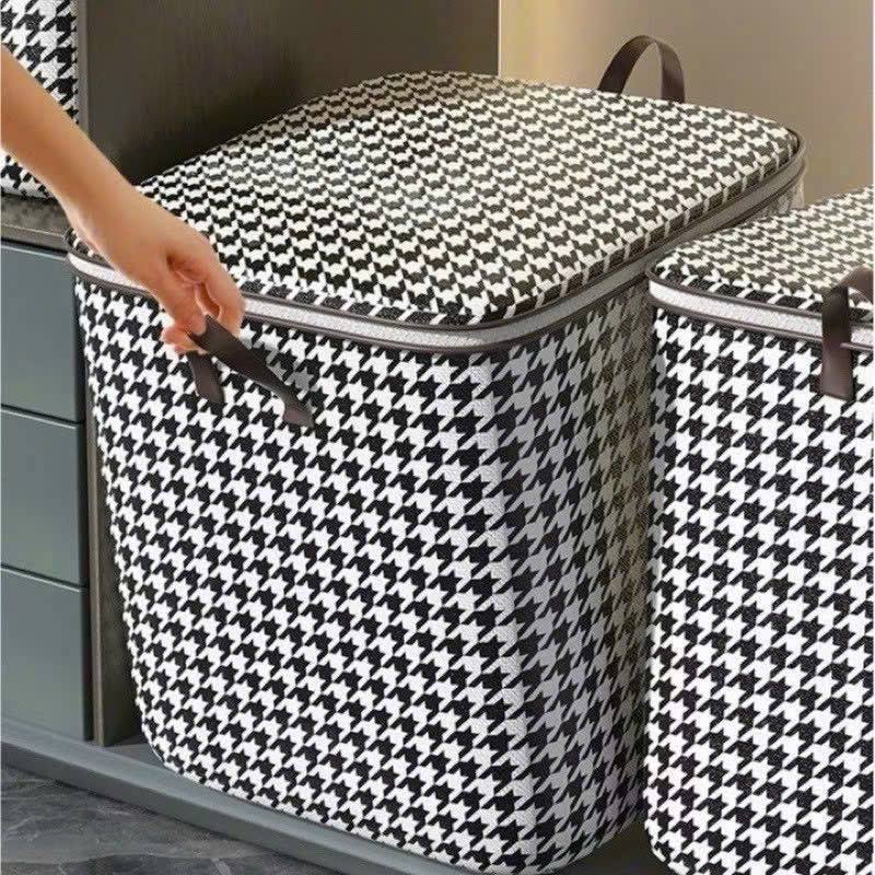 TÚI ĐỰNG ĐỒ CARO BẰNG VẢI 100L