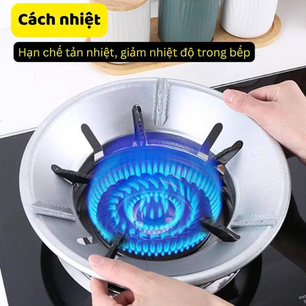 Kiềng Chắn Gió Bếp Gas Lắp Các Loại Bếp, Chống Tỏa Nhiệt Tiết Kiệm Gas
