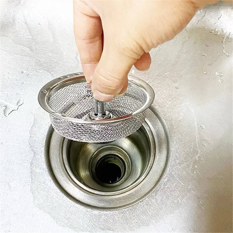 Giỏ Lọc Rác Bồn Rửa Bá Chống Rỉ Nắp Lọc Rác Bồn Rửa Chén Lọc Cặn Rác