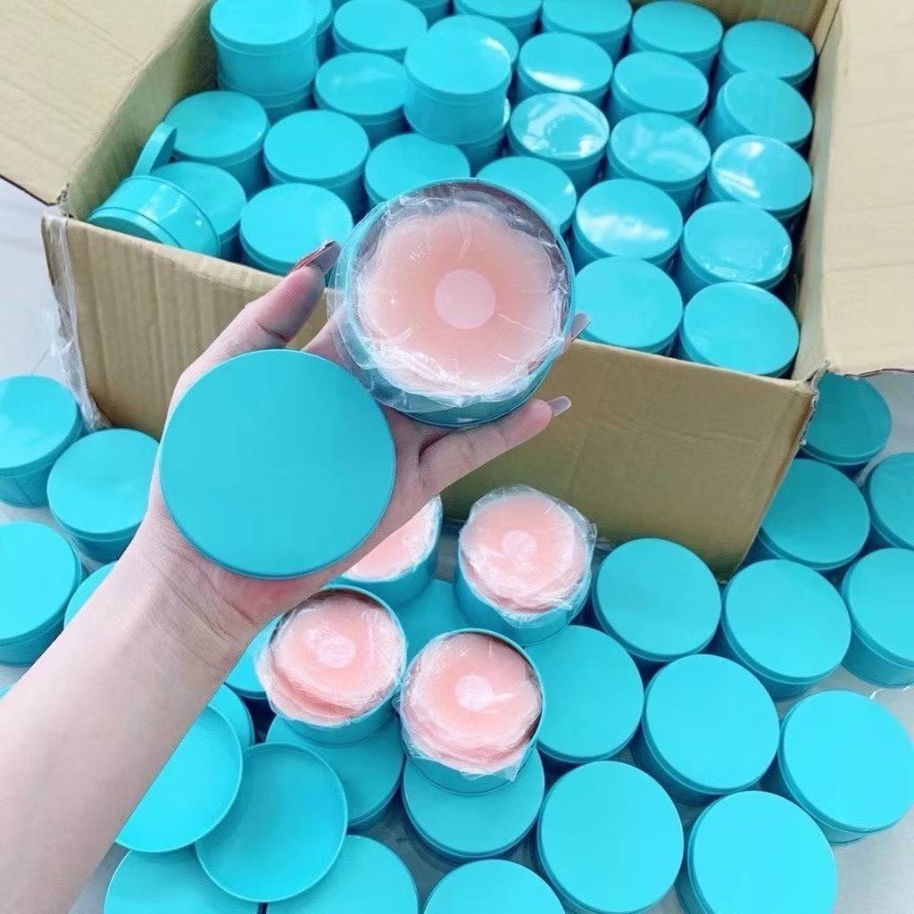 Hộp 5 Cặp Dán Ngực Silicon Sử Dụng Nhiều Lần