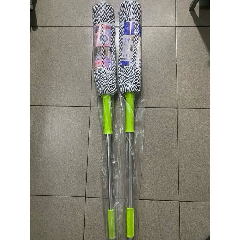 Cây Lau Nhà Vắt Tay Có Trợ Lực Cây Lau Inox Cứng Cáp Bông Dày(Hàng Việt Nam)