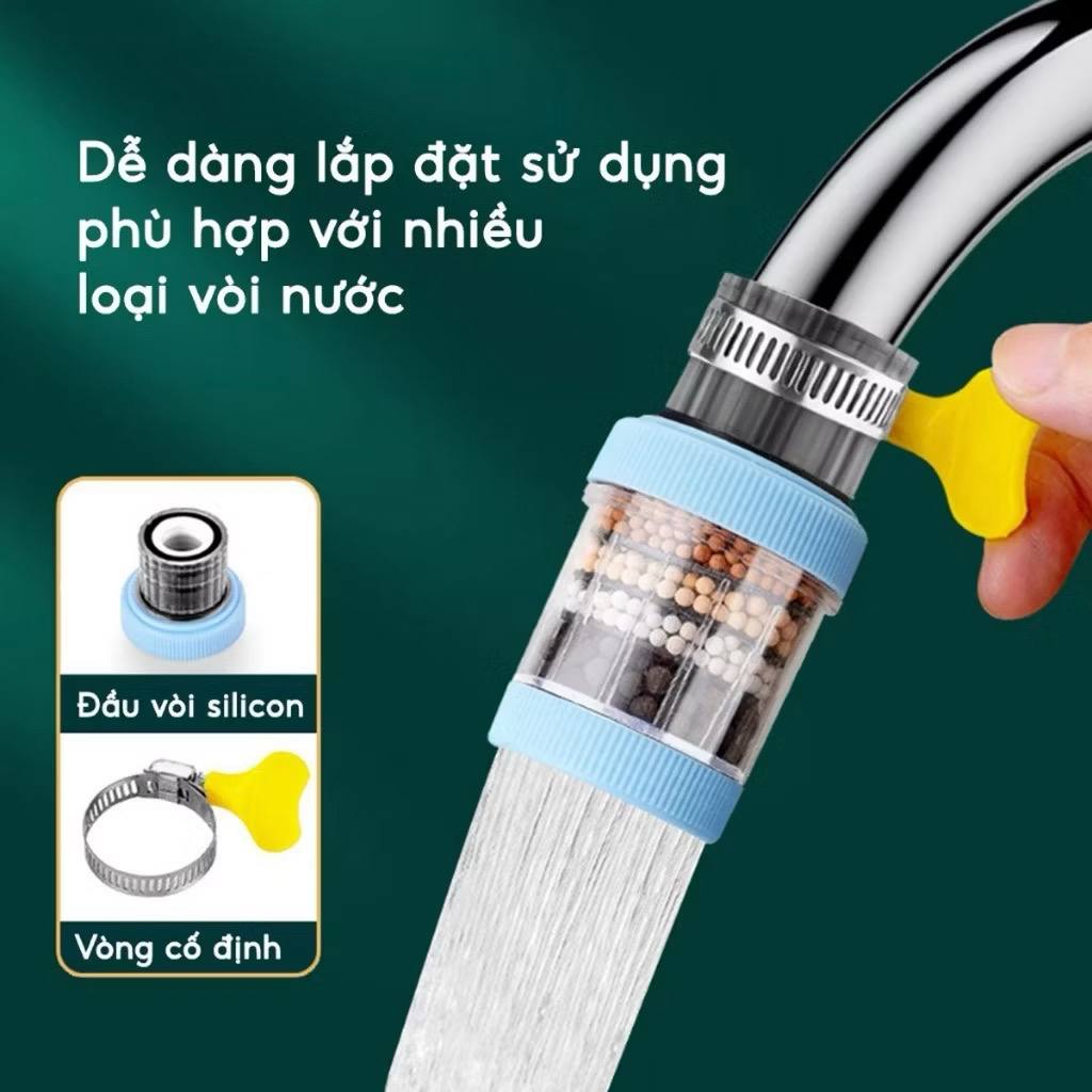 Đầu Lọc Nước 6 Tầng Insta